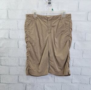 Coldwater Creek tan bermuda shorts